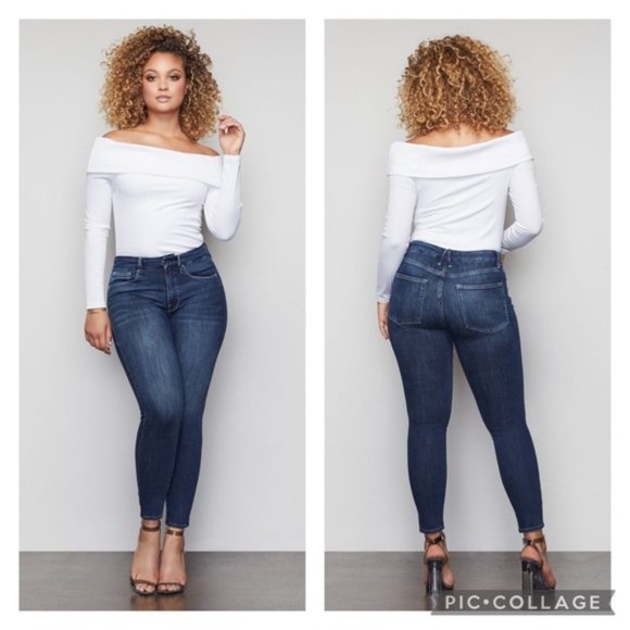 Good American Denim - New! Good American Good Leg Crop Jeans
